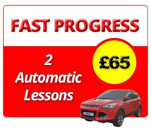 Driving Lesson Offers & Deals - 2 Automatic Driving Lessons in Cambridge