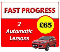 Driving Lesson Offers & Deals - 2 Automatic Driving Lessons in Cambridge