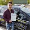RAS Driving School - Pupil Driving Test Pass Cambridge